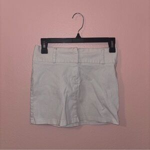 Vintage forever 21 pinstripe white and blue mini skirt